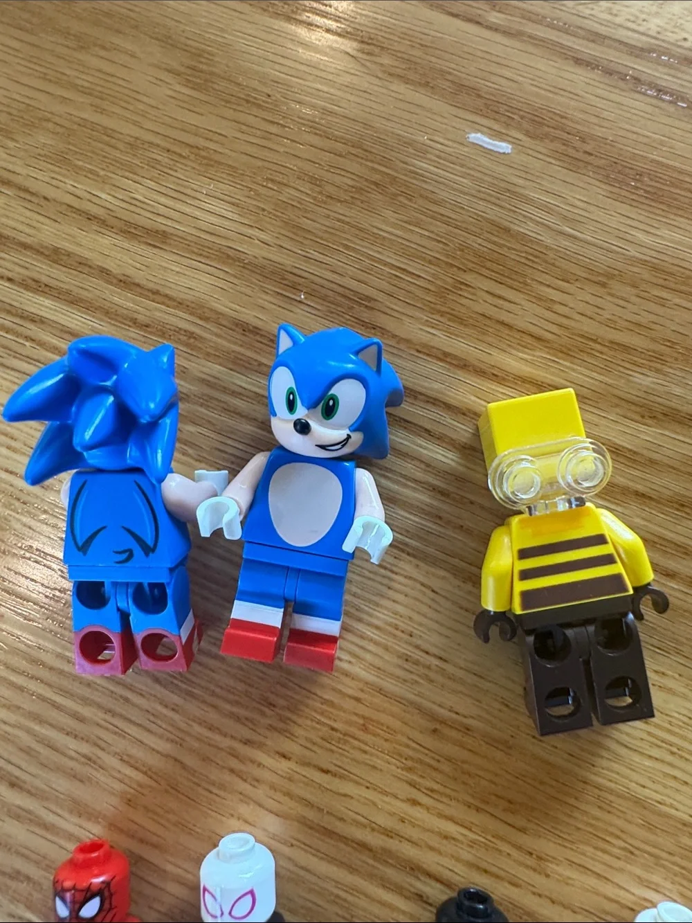 Genuine LEGO Collectible Minifigures Sonic, Minecraft, Marvel Spider-Man Batman